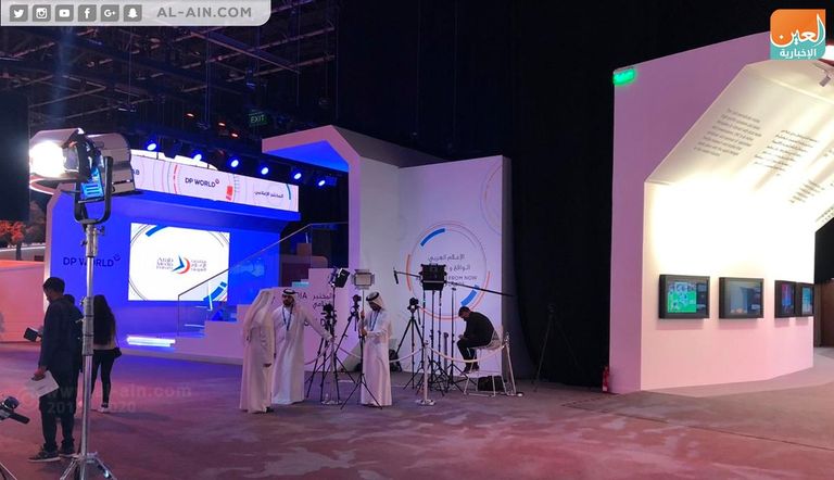 الشيخ محمد بن راشد آل مكتوم في ختام منتدى الإعلام العربي