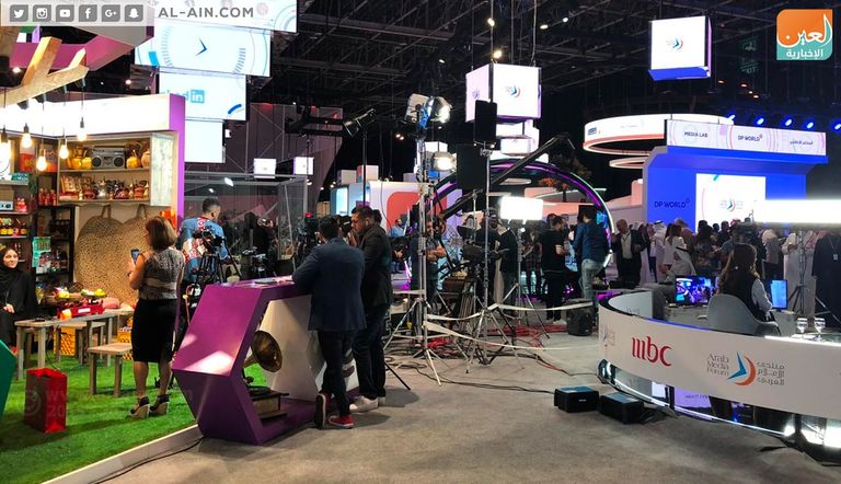 الشيخ محمد بن راشد آل مكتوم في ختام منتدى الإعلام العربي