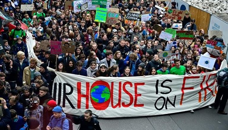 مسيرة شبابية من أجل المناخ في برلين