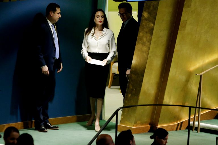 الممثلة الأمريكية أنجيلينا جولي