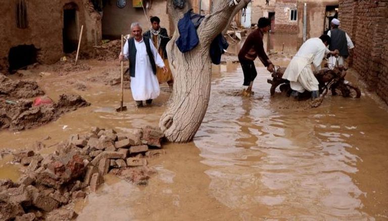 السيول أضرّت بالبنى التحتية في أفغانستان