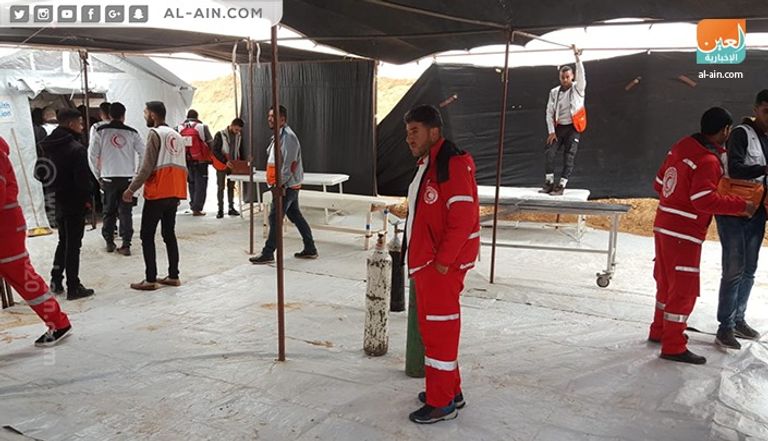 مشاركون في فعاليات مليونية الأرض والعودة