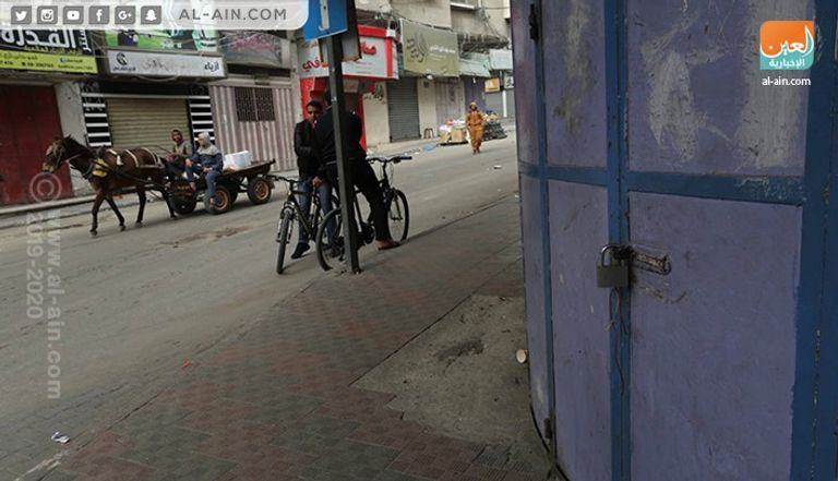 ملامح الإضراب في غزة مع بدء مليونية الأرض