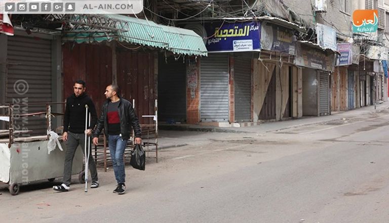 ملامح الإضراب في غزة مع بدء مليونية الأرض