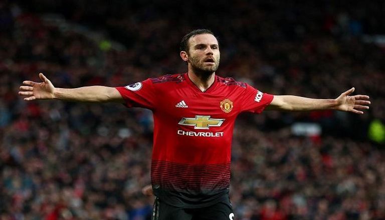 خوان ماتا نجم مانشستر يونايتد مانشستر يونايتد