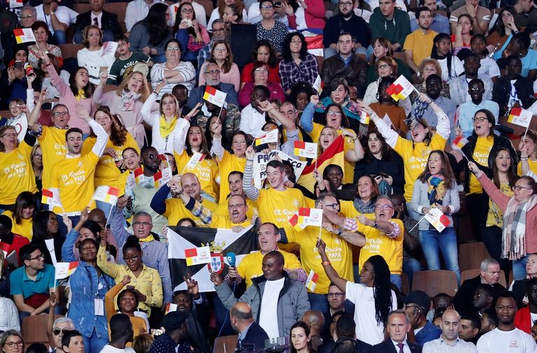 البابا فرنسيس يترأس قداسا حاشدا في ختام زيارته للمغرب