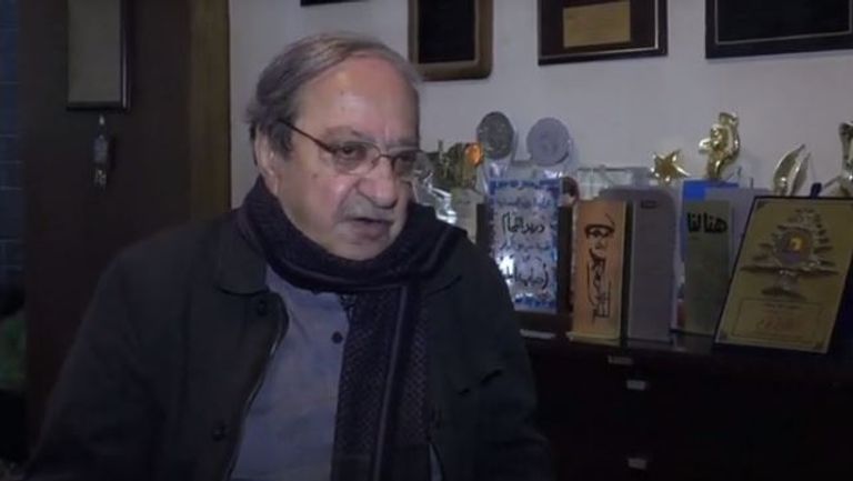 دريد لحام مرتدياً قبعة رعاة البقر في الفيديو الساخر
