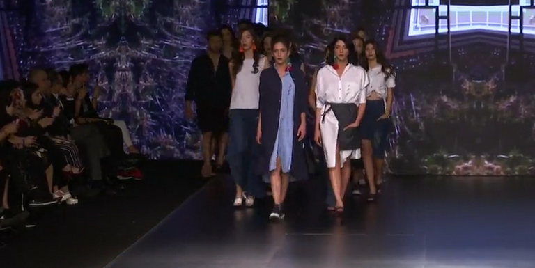 جانب من عروض أسبوع الموضة في الأردن