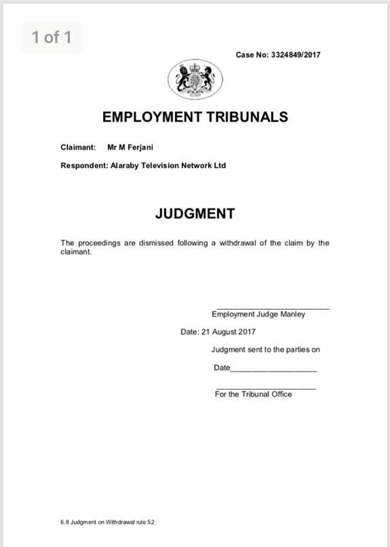 أبواق النظام القطري أمام المحاكم البريطانية