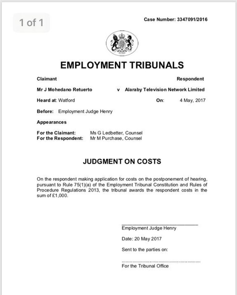 أبواق النظام القطري أمام المحاكم البريطانية