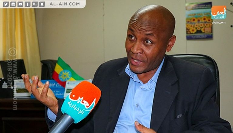 مسؤول مشاركة المغتربين والدبلومسية الشعبية بالمجلس الوطني لتنسيق المشاركة العامة لدعم سد النهضة ملاكو زلقي أعمال البناء في سد النهضة- أرشيفية