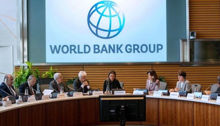 جانب من مباحثات الوفد المصري مع البنك الدولي في واشنطن