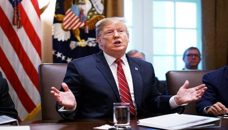 الرئيس الأمريكي دونالد ترامب