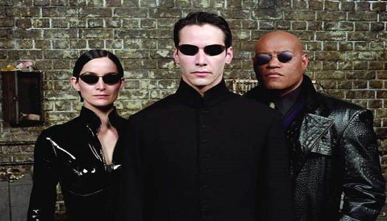 الممثل كيانو ريفز بطل سلسلة أفلام ماتريكس 