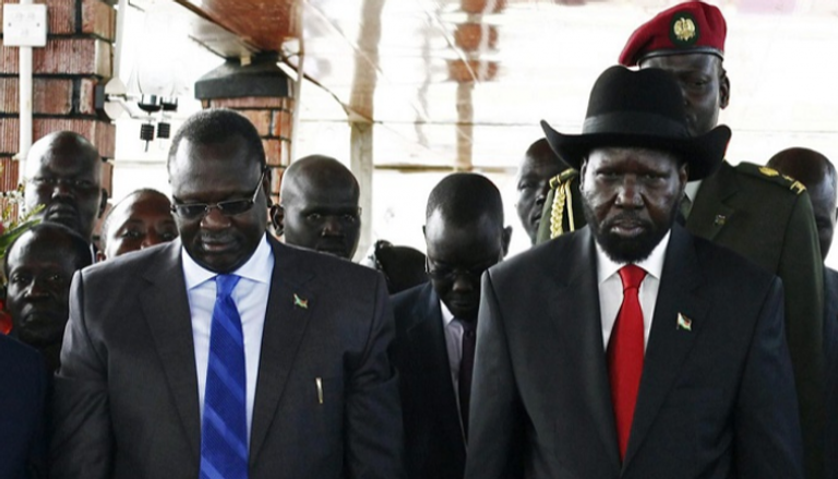 رئيس جنوب السودان سلفا كير وزعيم المعارضة ريك مشار - أرشيفية