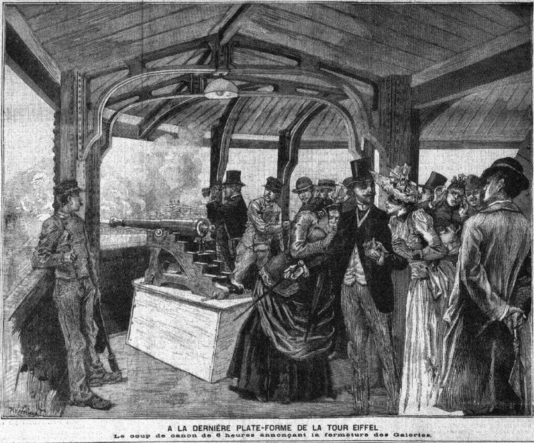 عرض مدفع برج إيفل للبيع في مزاد