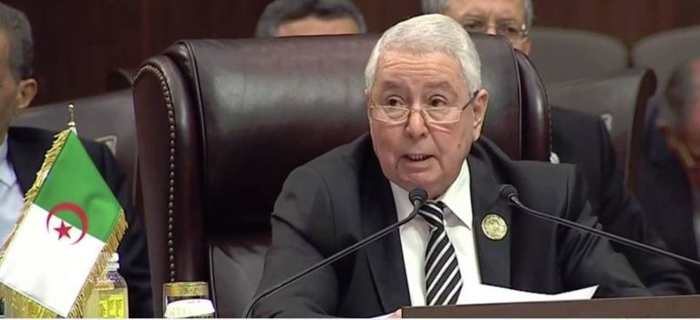 رئيس مجلس الأمة الجزائري عبدالقادر بن صالح