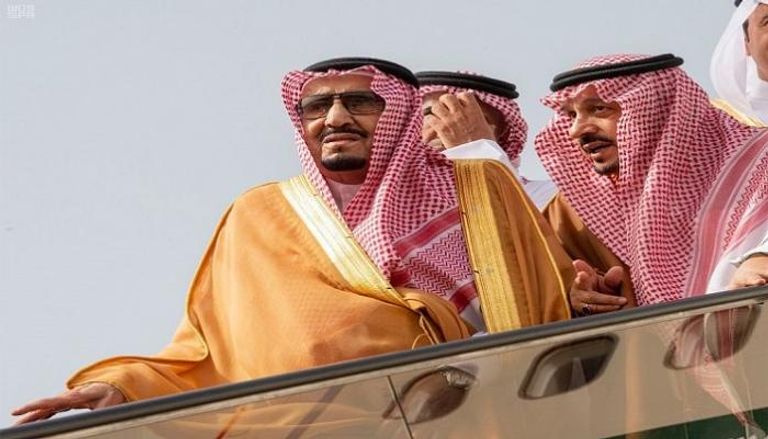 خادم الحرمين الشريفين الملك سلمان بن عبدالعزيز آل سعود يصل الرياض