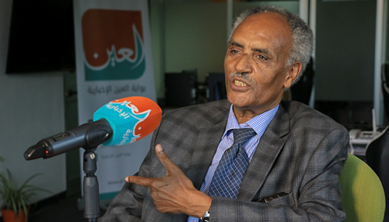 البروفيسور بيني بطرس زعيم الحزب الاشتراكي الإثيوبي الديمقراطي 