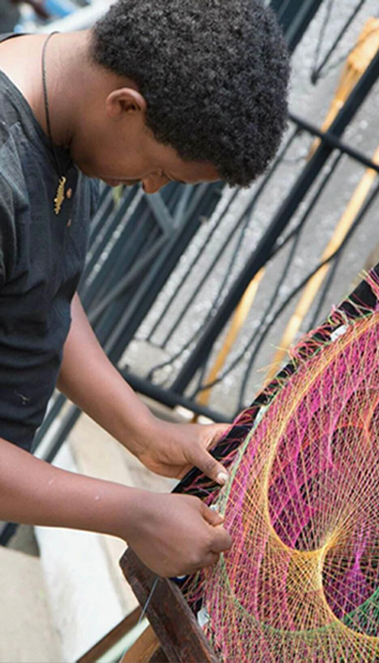 الفنان الإثيوبي المايهو بقلي