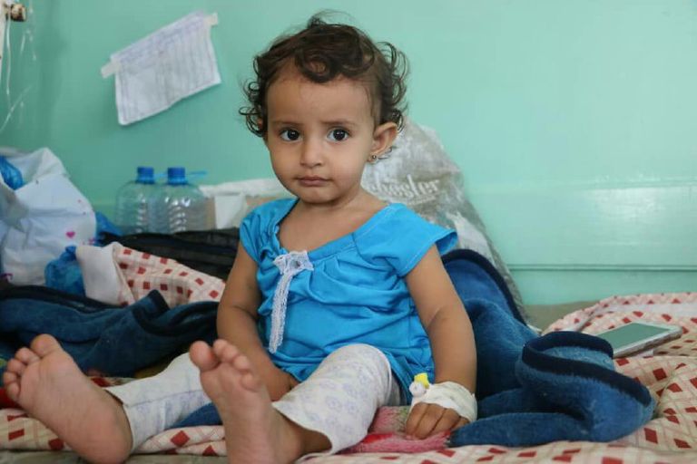 غالبية ضحايا الكوليرا في تعز  من النساء والأطفال