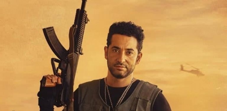 عمرو سعد ومايك تايسون في كواليس الفيلم