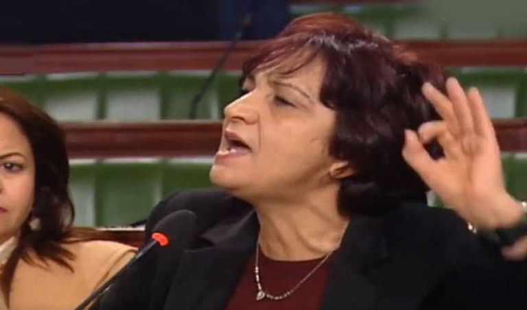 سامية عبو ، النائبة عن التيار الديمقراطي