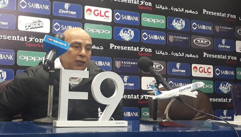 حسام حسن حسام حسن مدرب سموحة