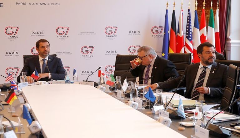 تأمين مشدد لاجتماع وزراء داخلية مجموعة السبع في باريس