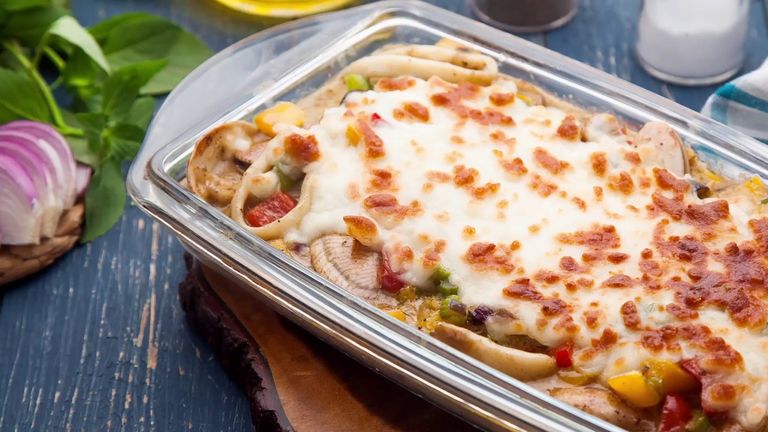 طريقة عمل طاجن الجمبري بالكريمة طريقة عمل طاجن الجمبري بالكريمة