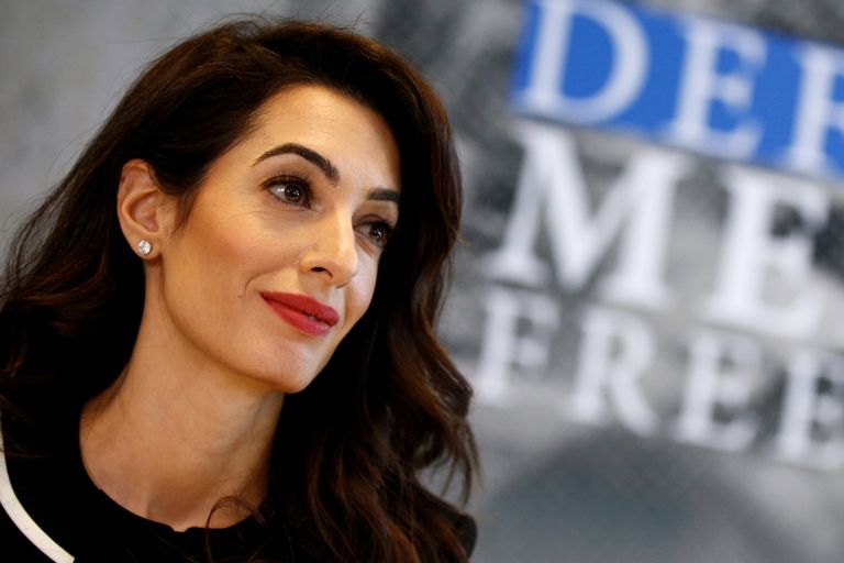 المحامية الدولية أمل كلوني الناشطة في مجال حقوق الإنسان