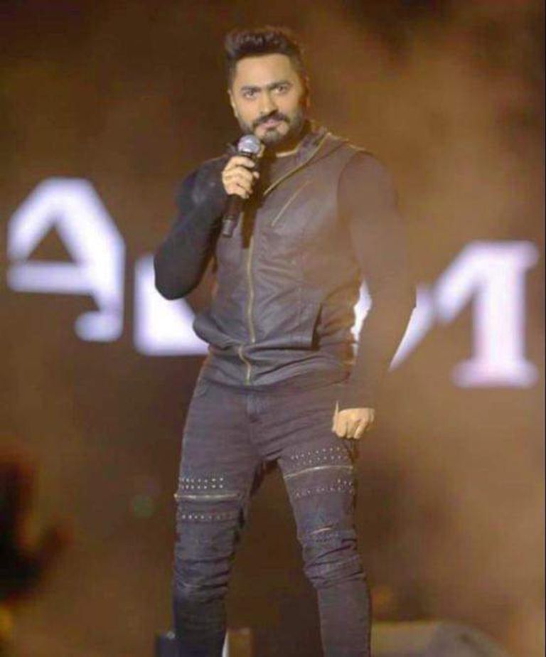 حفل تامر حسني في القاهرة