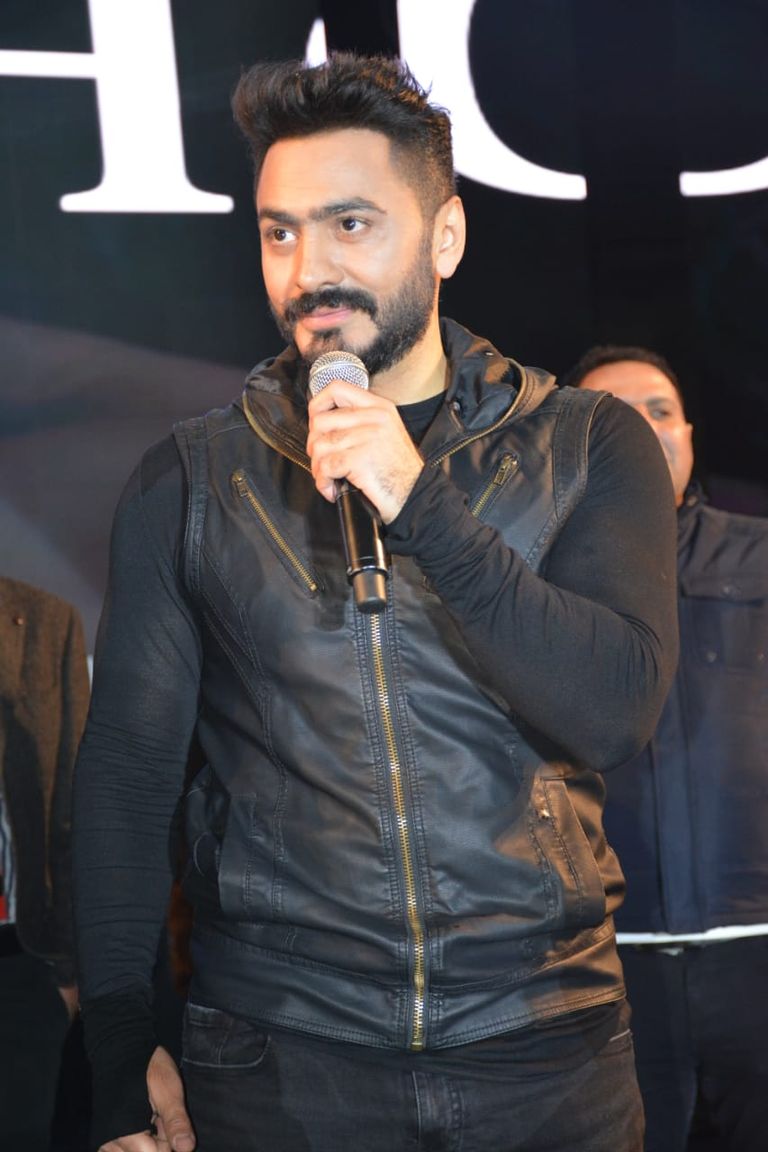 حفل تامر حسني في القاهرة