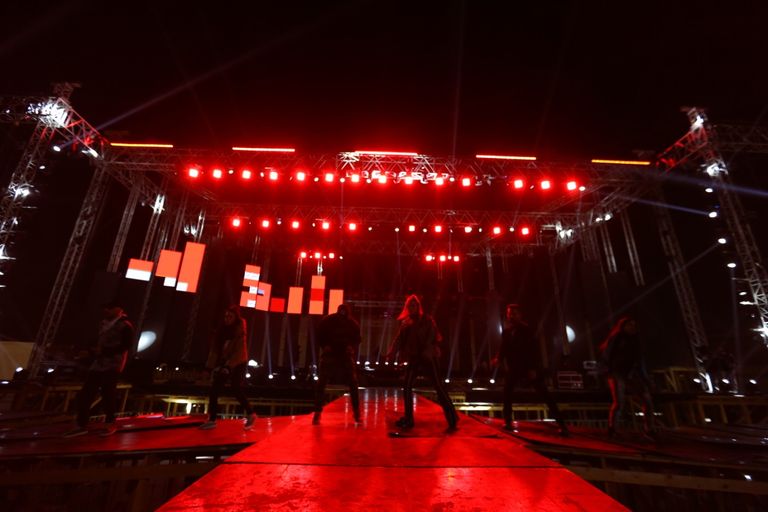 حفل تامر حسني في القاهرة