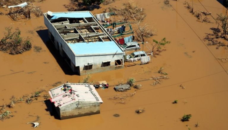 جانب من أضرار الإعصار "إيداي" في موزمبيق