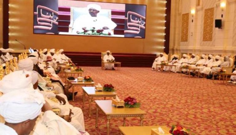 اجتماع الرئيس السوداني عمر البشير