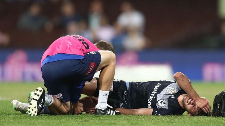 لقطة من الإصابة