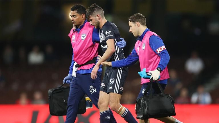 لقطة من الإصابة