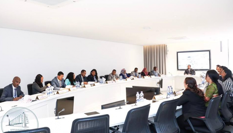 صورة لاجتماع مجلس الوزراء الإثيوبي 