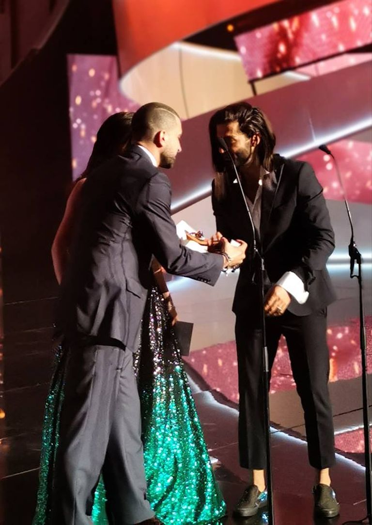 منح أنغام جائزة أفضل مطربة عربية من "موركس دور" 