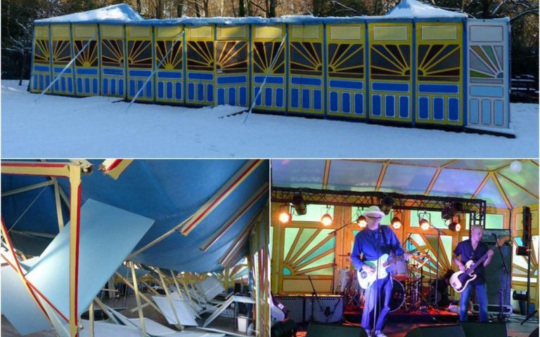 "العريش الخشبي" بمنزل الشاعر آراجون يفتح أبوابه للمبدعين من جديد