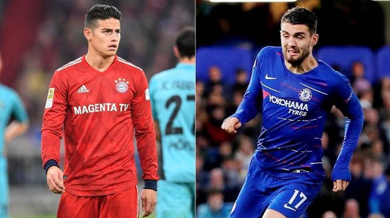 ماتيو كوفاسيتش وجيمس رودريجيز