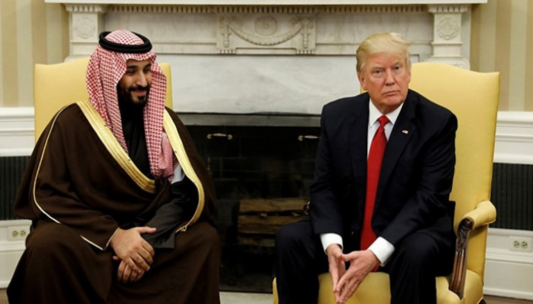 ولي العهد السعودي والرئيس الأمريكي - أرشيفية