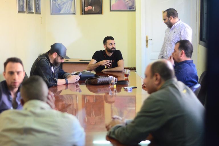 شيرين عبدالوهاب وزوجها حسام حبيب