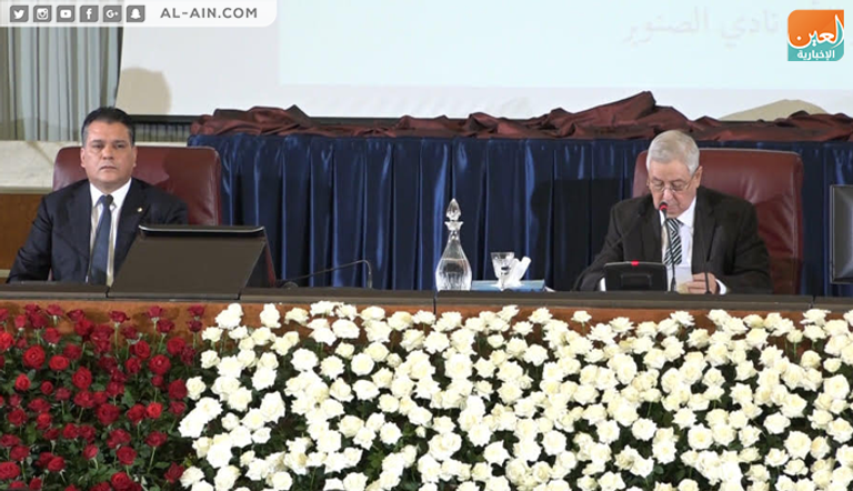 رئيس مجلس الأمة الجزائري عبدالقادر بن صالح