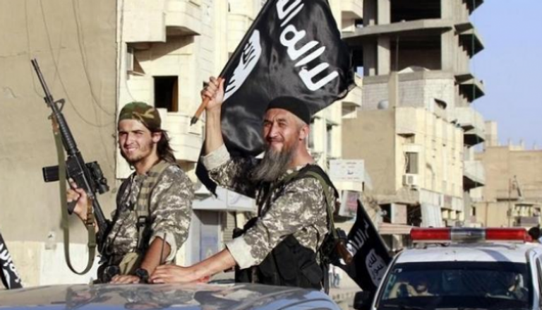 إرهابيون تابعون لتنظيم داعش الإرهابي