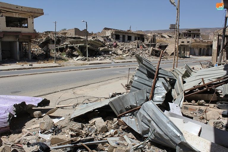 الدمار في سنجار الدمار في سنجار