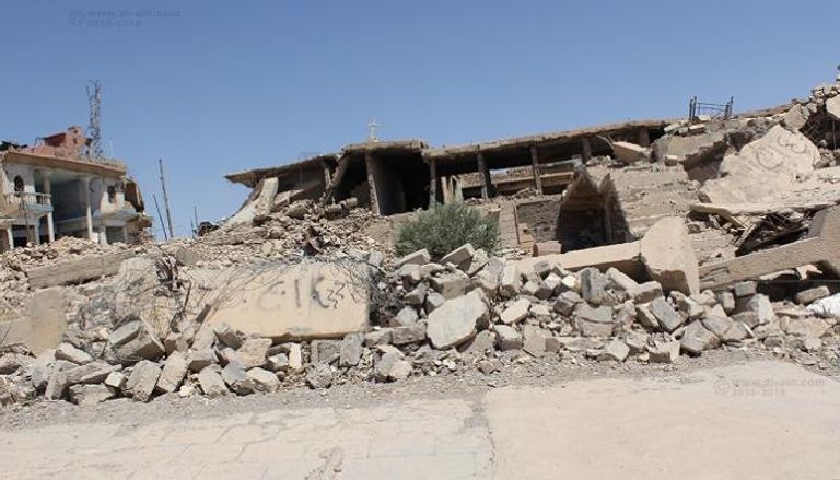 الدمار في سنجار الدمار في سنجار