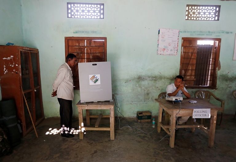 بدء التصويت في الانتخابات العامة الهندية- رويترز
