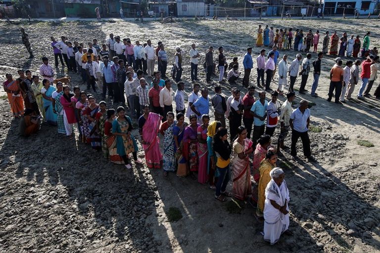 بدء التصويت في الانتخابات العامة الهندية- رويترز
